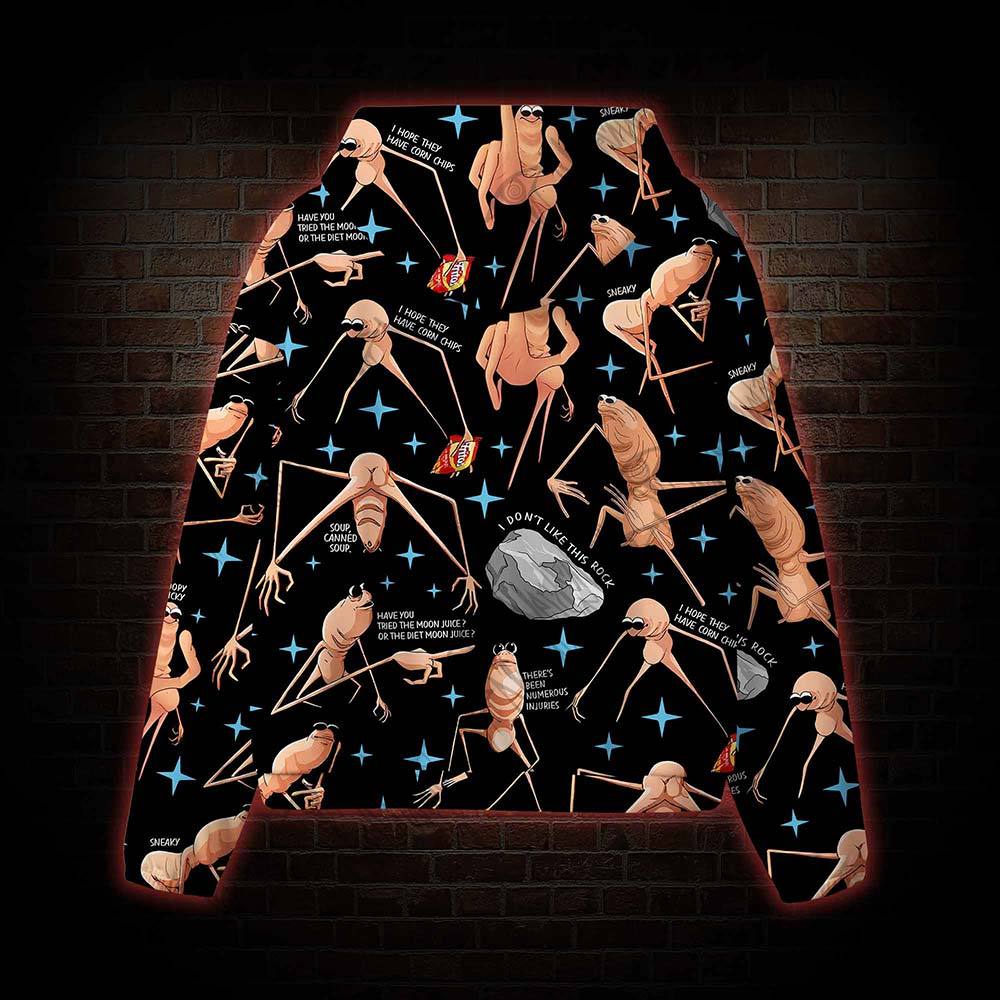 I Don't Like This Rock All Over Print Scuba Hoodie