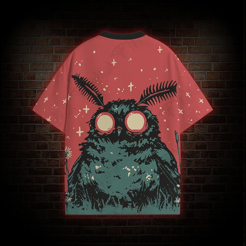 Mothman Cryptid Graphic T-shirt