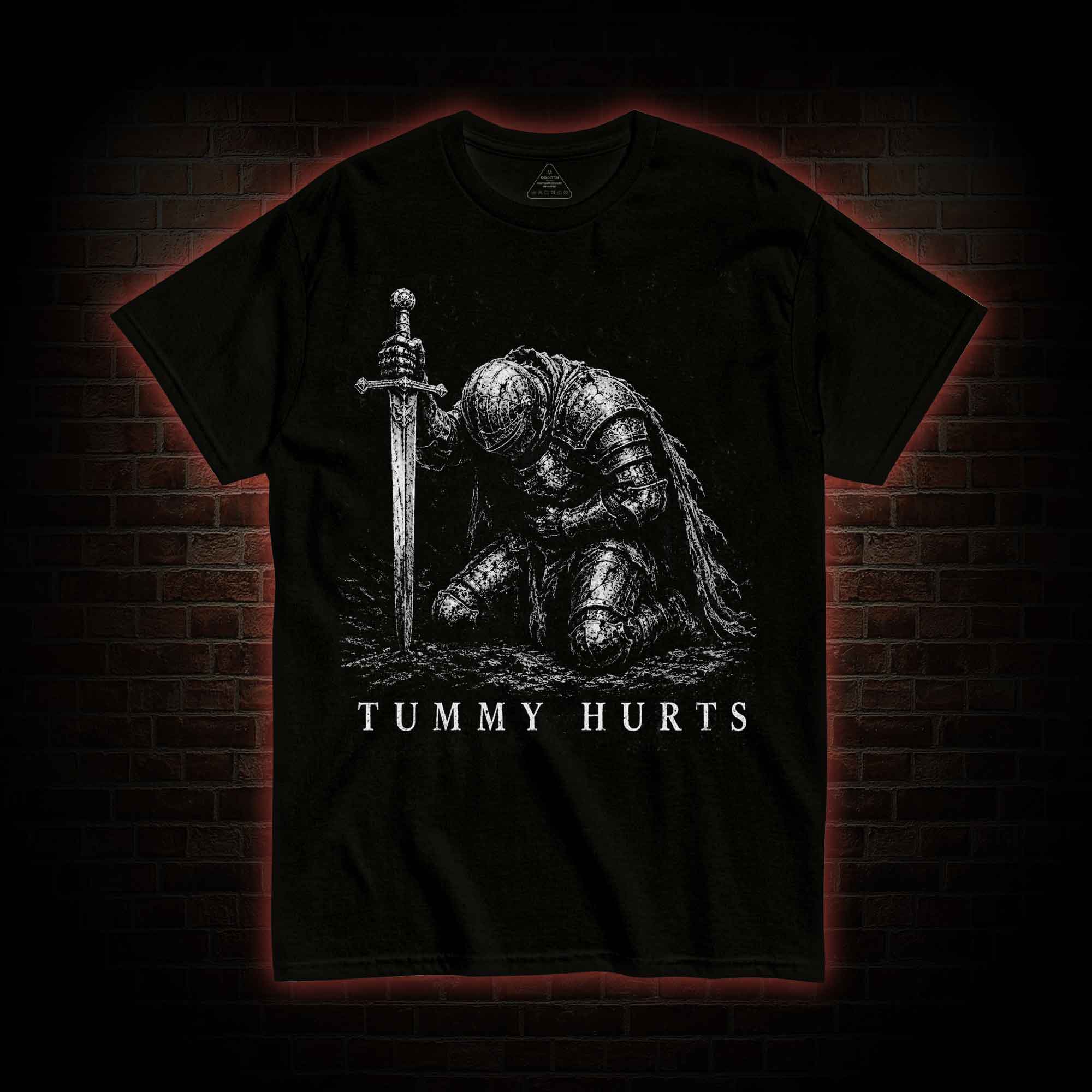 Tummy Hurts Knight T-shirt