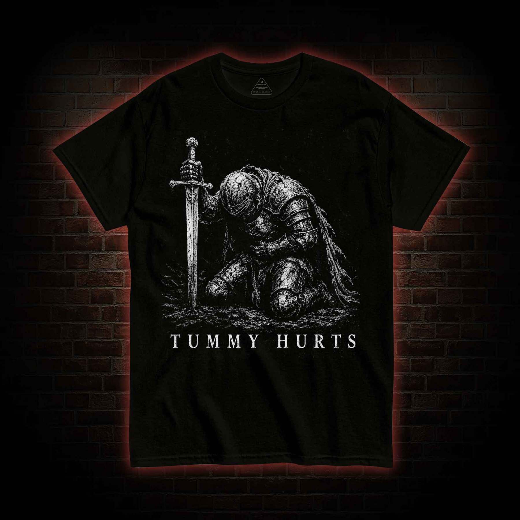 Tummy Hurts Knight T-shirt