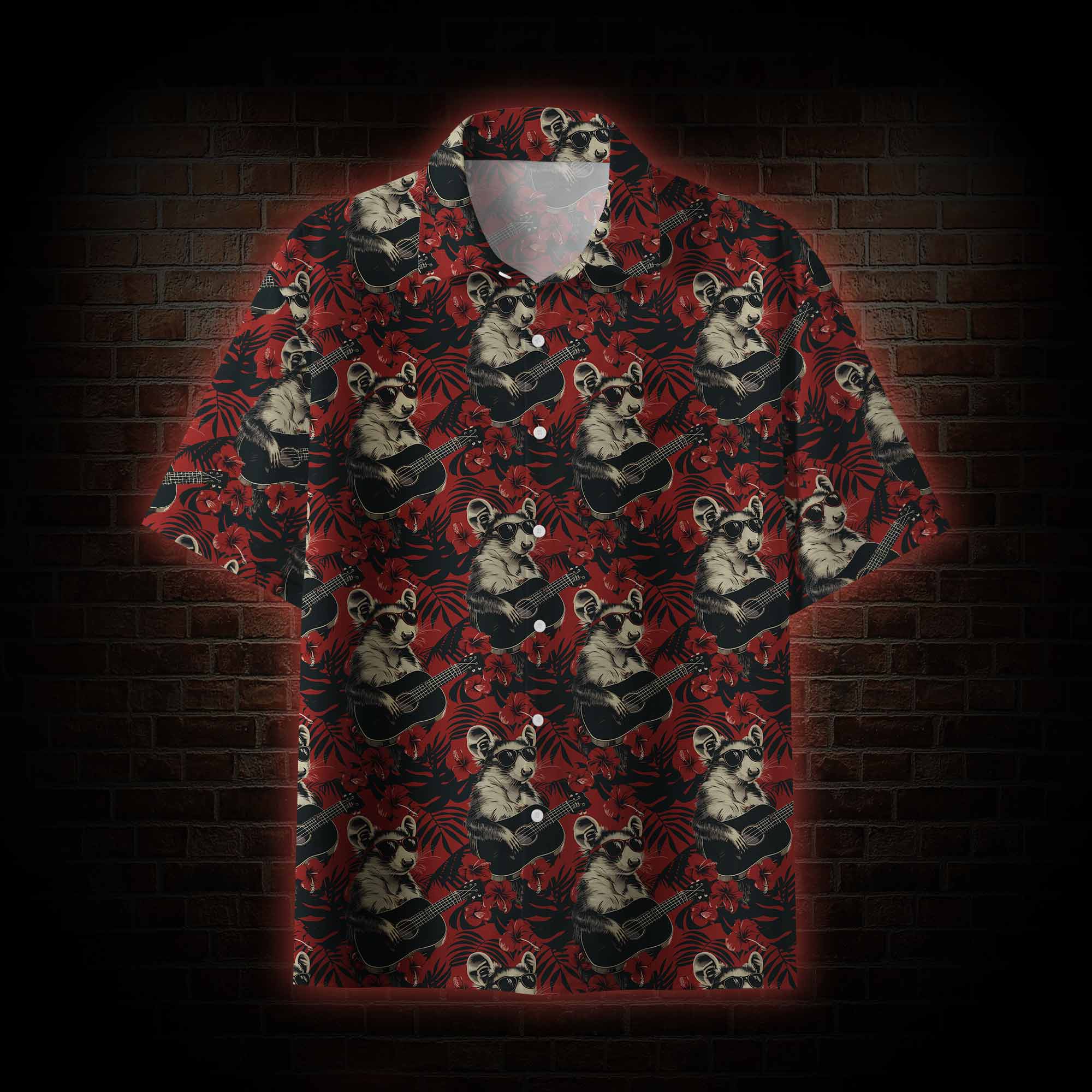 Mouse Holiday Button-up Shirt