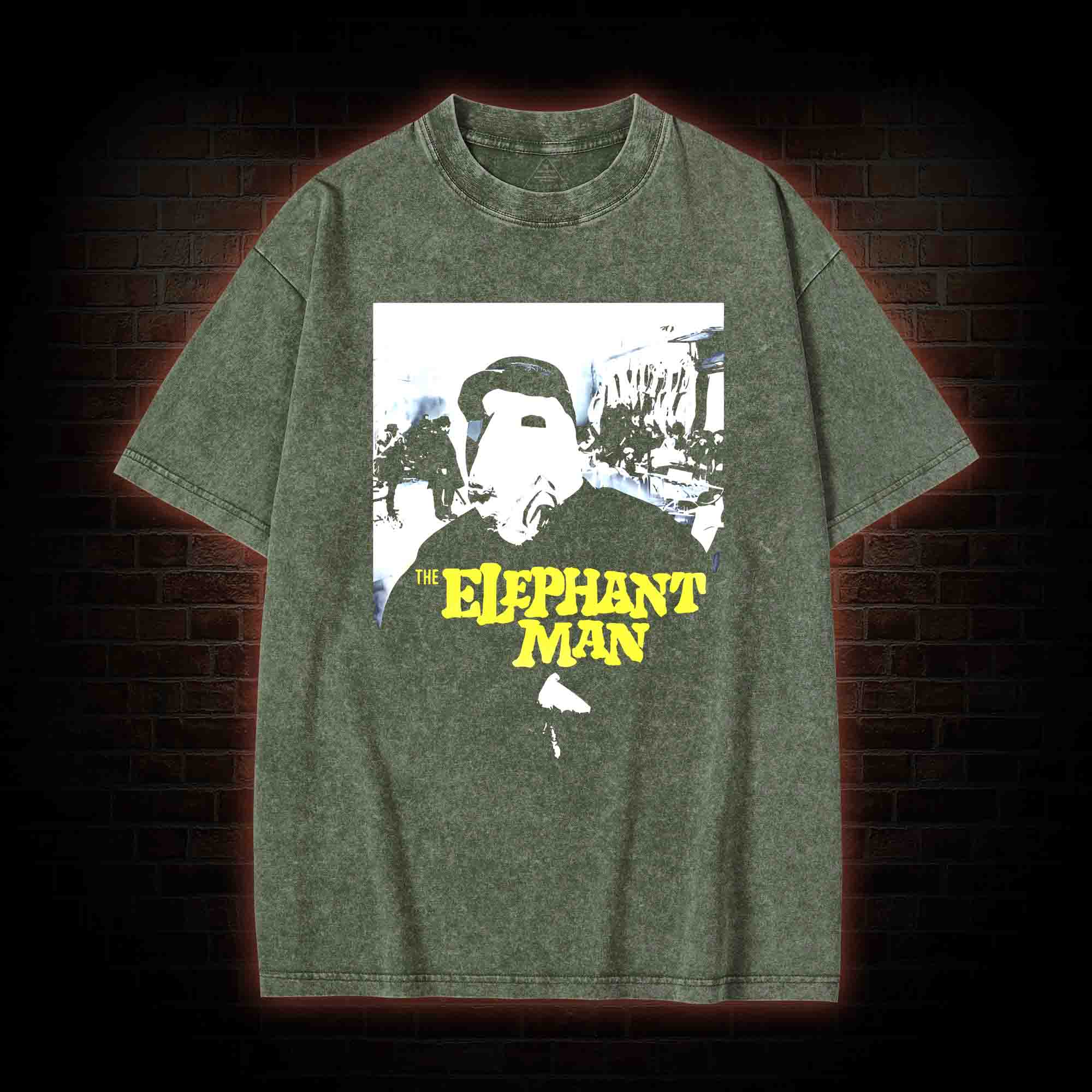 The Elephant Man Washed T-shirt