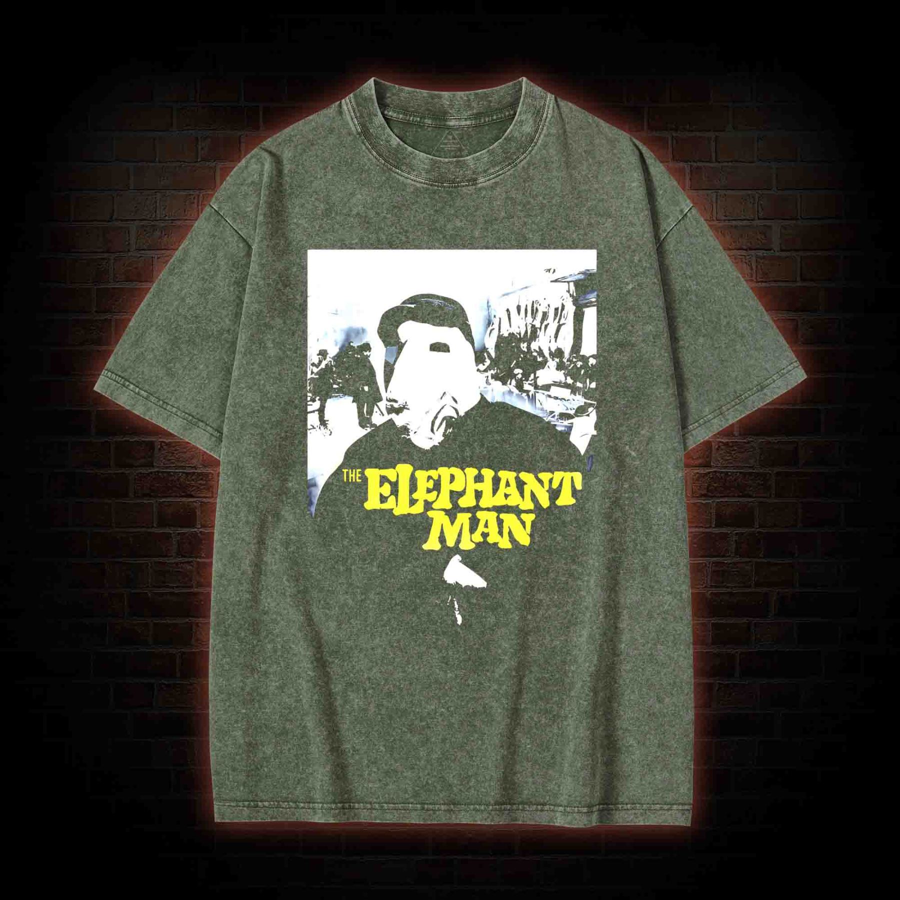The Elephant Man Washed T-shirt