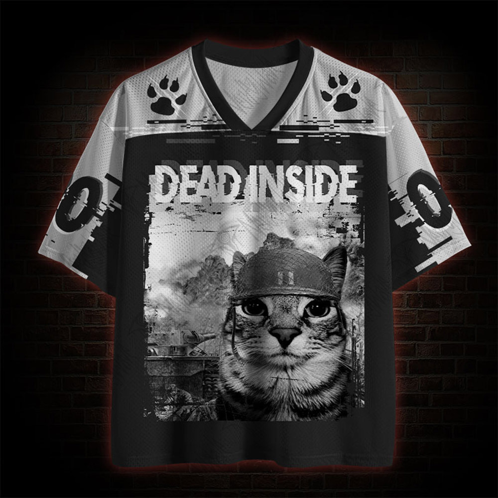 Dead Inside Mesh Jersey