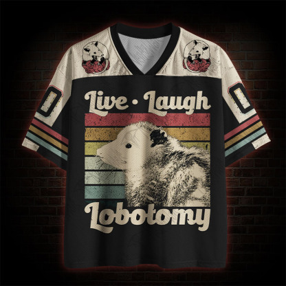 Live Laugh Lobotomy Mesh Jersey