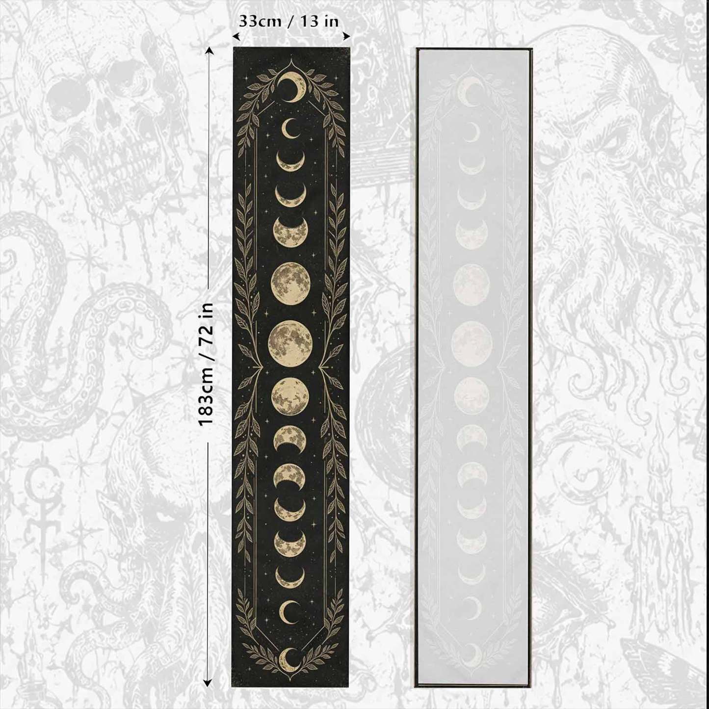 Full Moon Table Runner