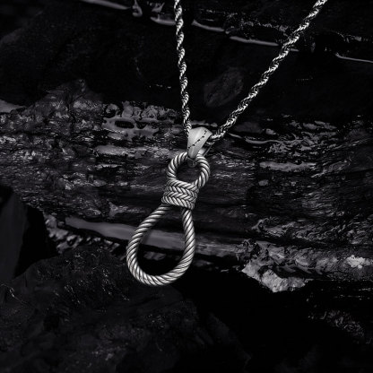 Noose of Fate Sculptural Necklace