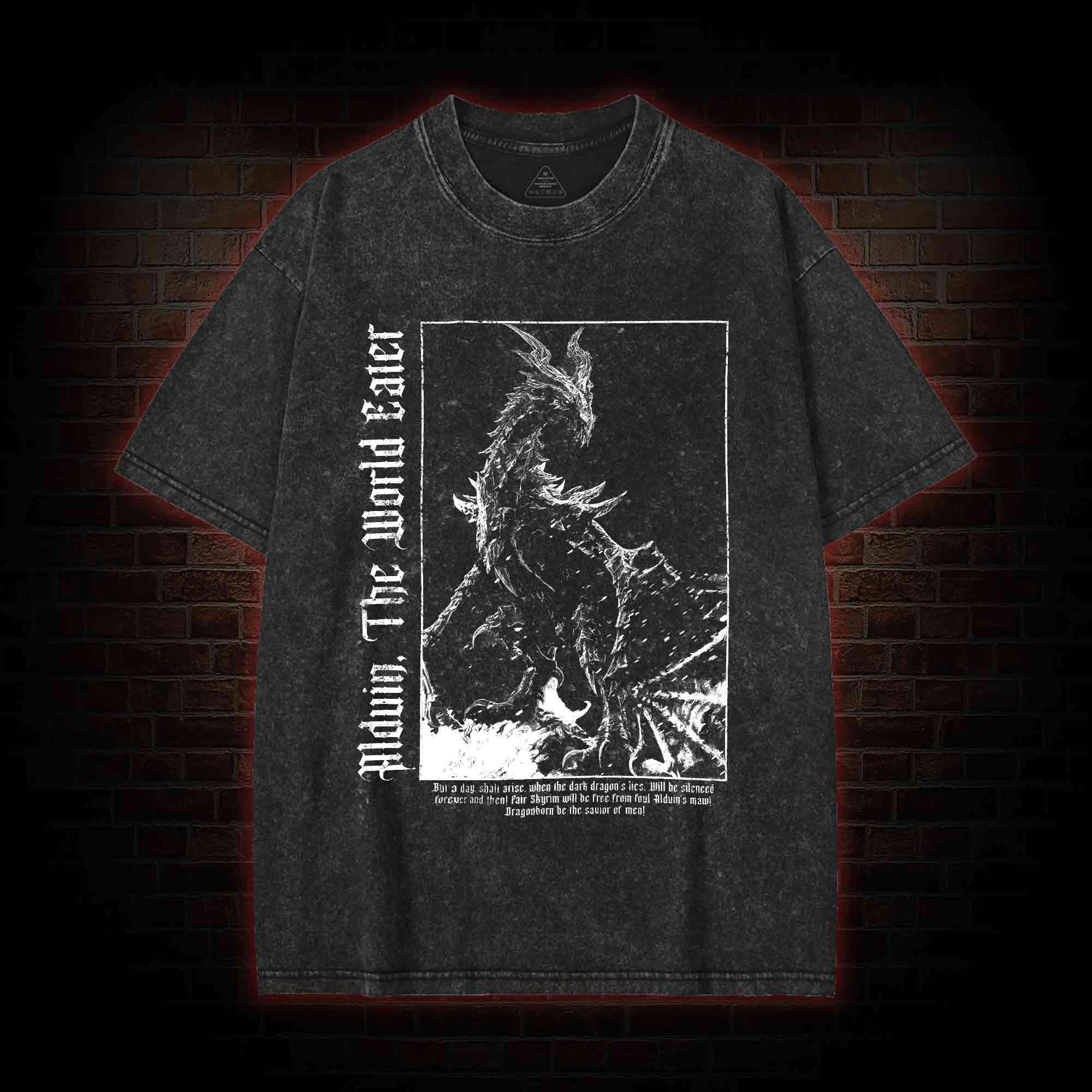 The First Dragon Washed T-shirt