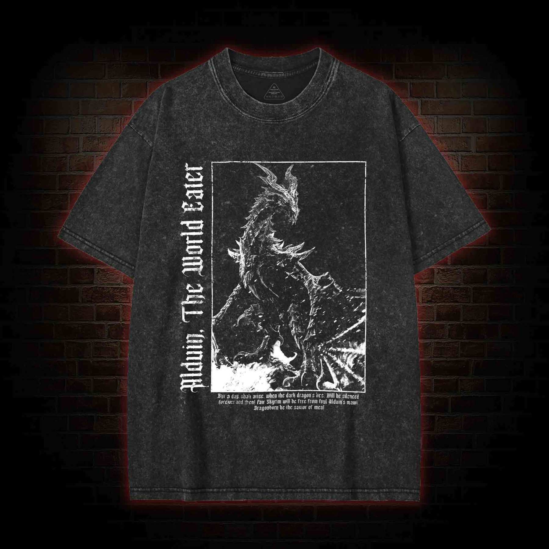 The First Dragon Washed T-shirt