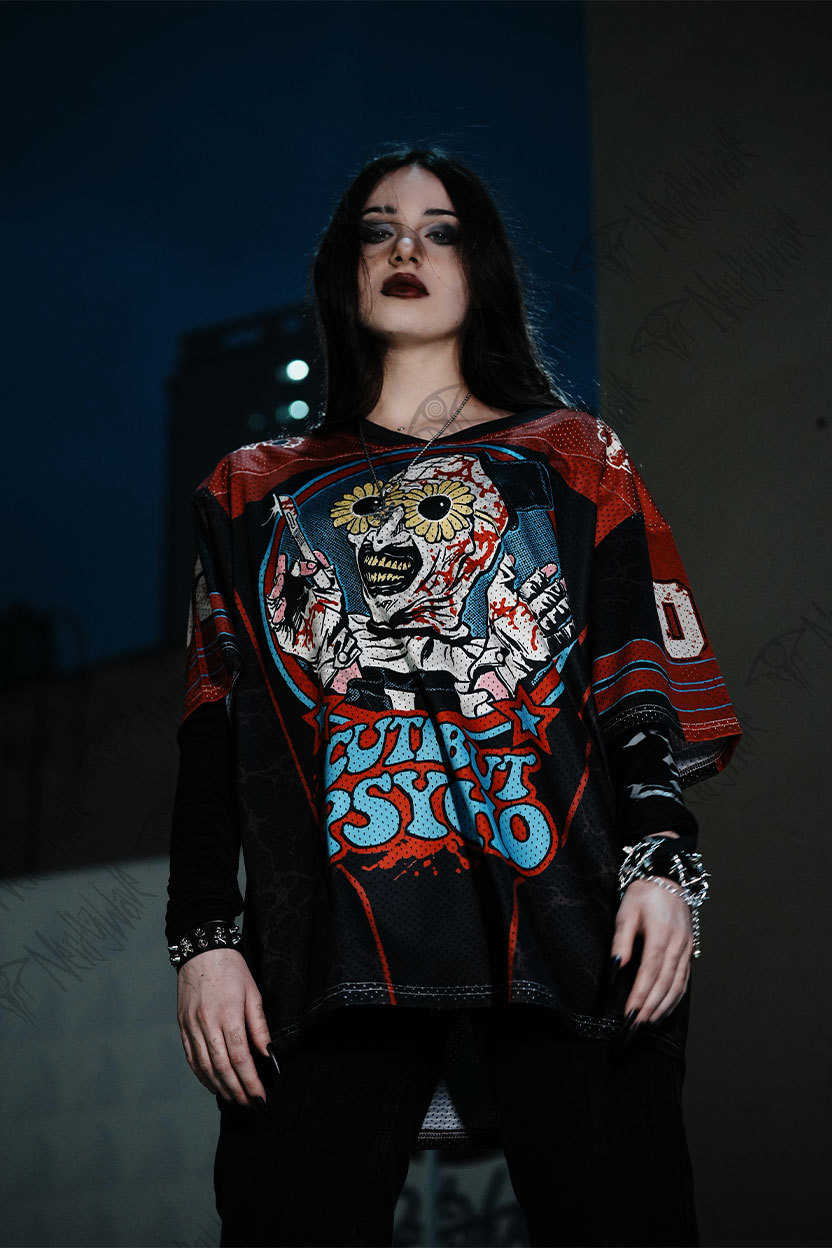Cute But Psycho Mesh Jersey