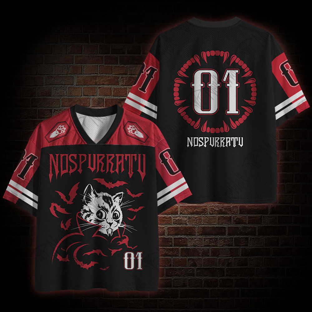 Bat-Cat Mesh Jersey