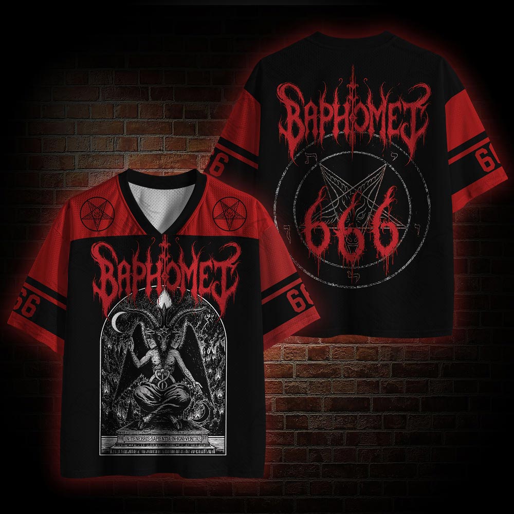 Evil Baphomet Mesh Jersey