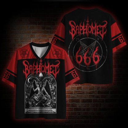 Evil Baphomet Mesh Jersey