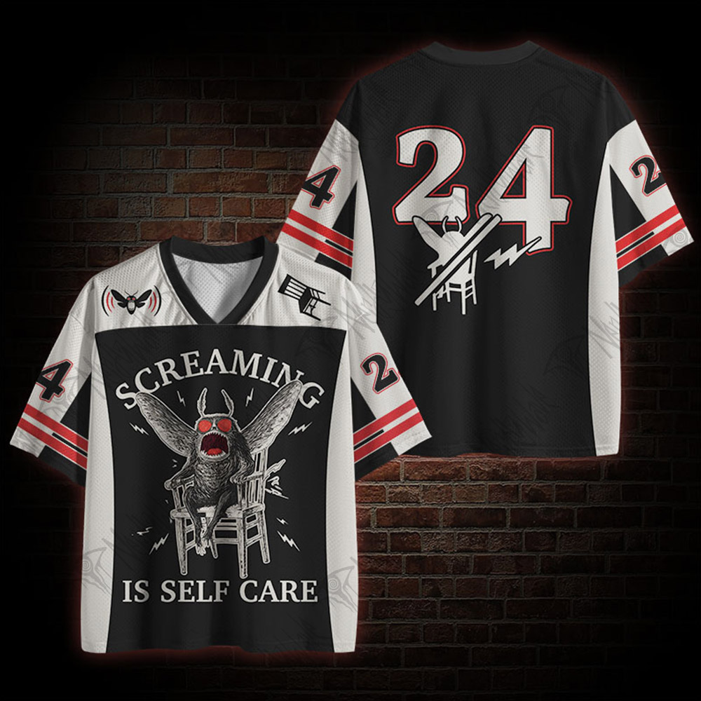 Screaming is Self Care Mesh Jersey
