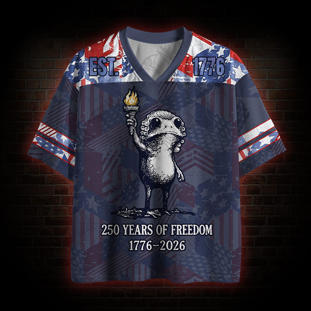 Frog Freedom Since 1776 Mesh Jersey