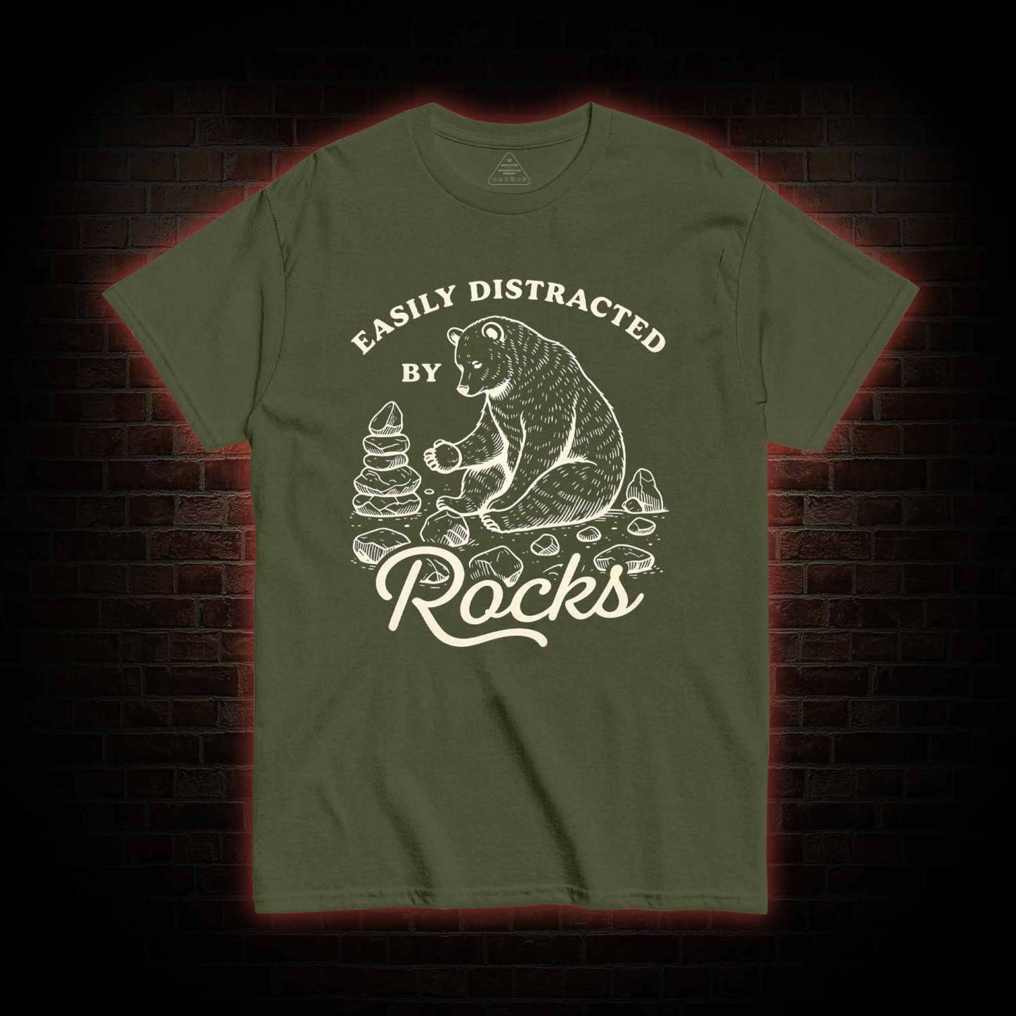 Easily Distracted by Rocks T-shirt