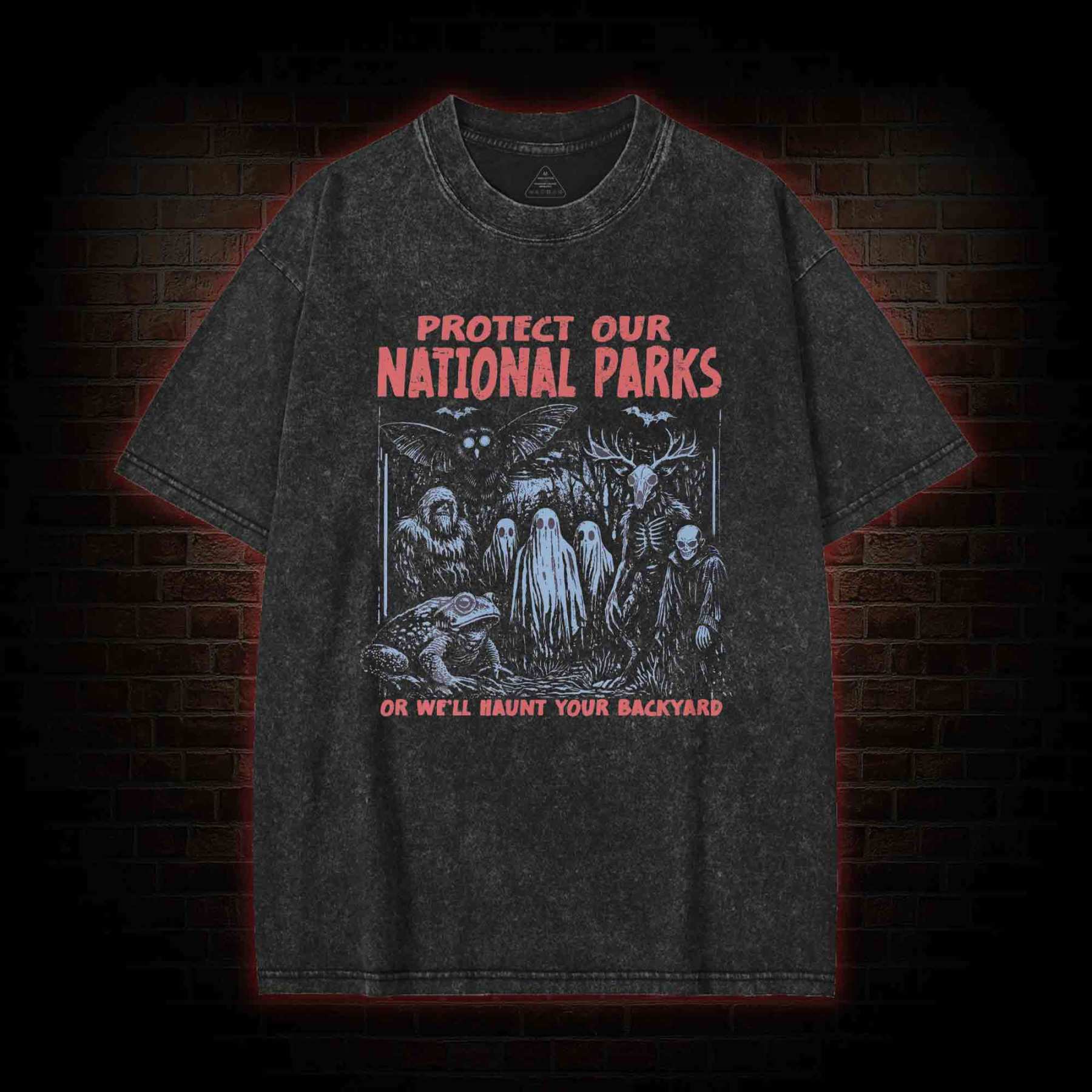 Protect Our National Parks Washed T-shirt
