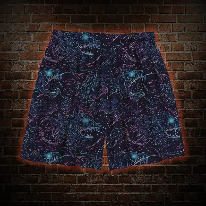 Terror of the Deep Mens Swim Trunks