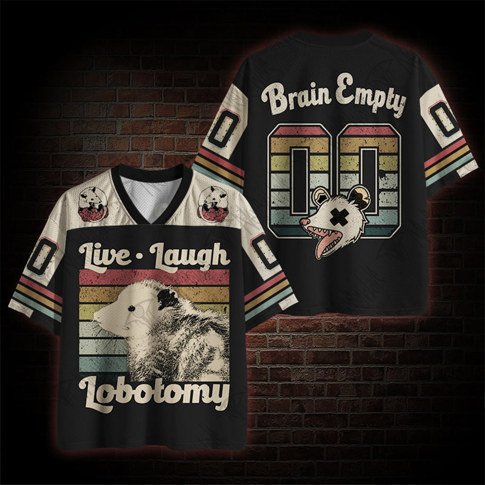 Live Laugh Lobotomy Mesh Jersey