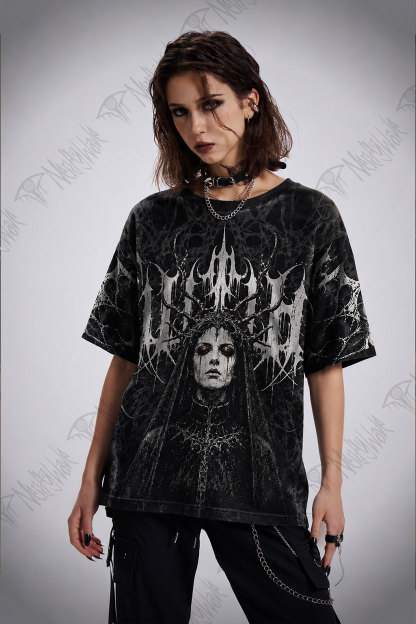 Antler Witch Thorn Web Eco Graphic T-shirt