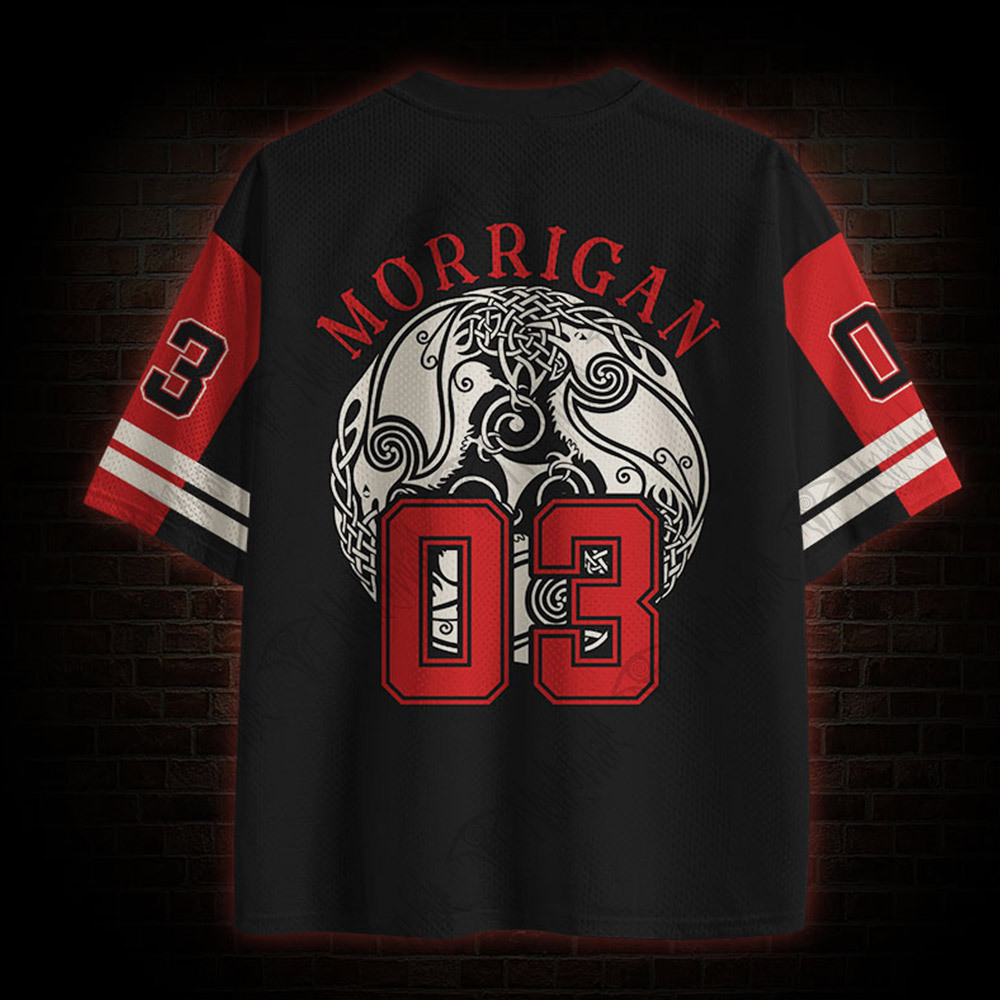 Life and Death were Both Under Her Wings Mesh Jersey