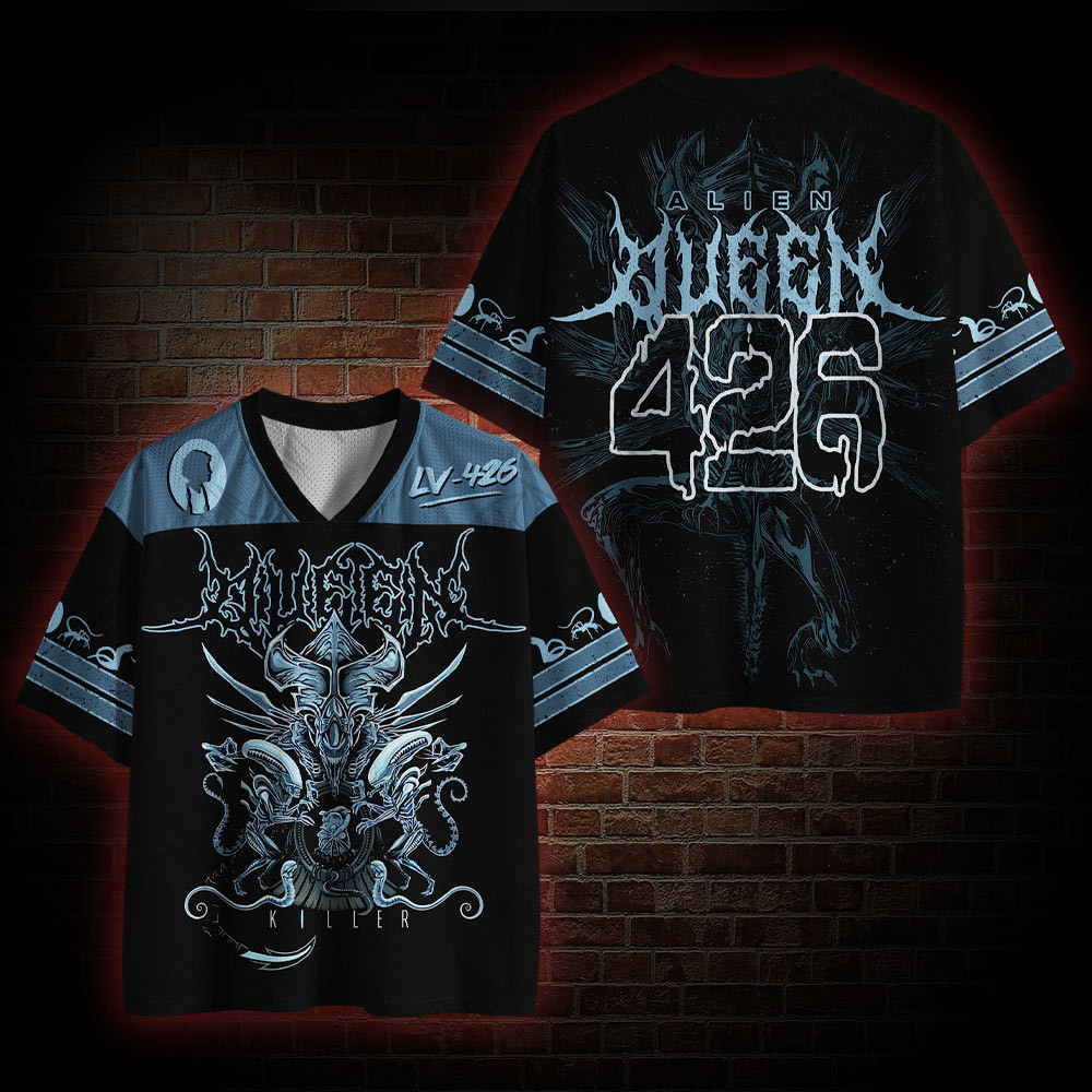 Queen & Alien Mesh Jersey
