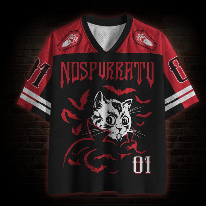 Bat-Cat Mesh Jersey