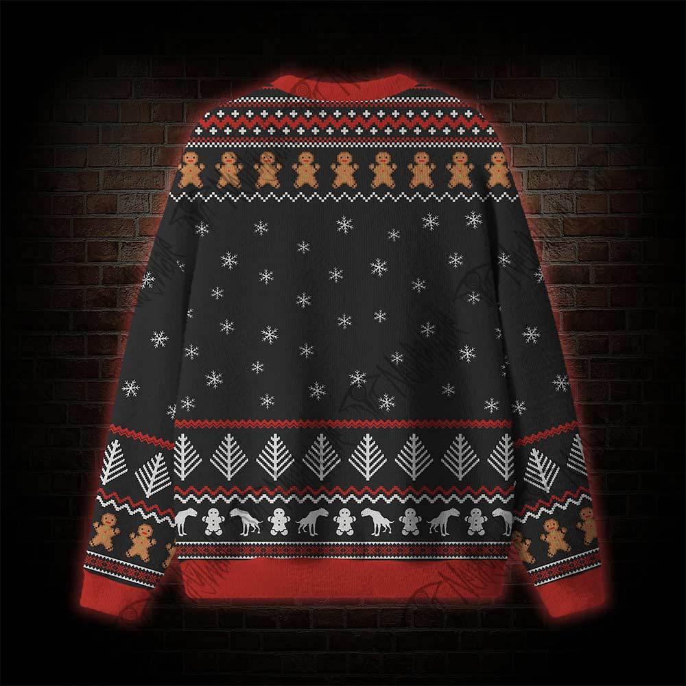 Kill the Gingerbread Man First Ugly Sweatshirts