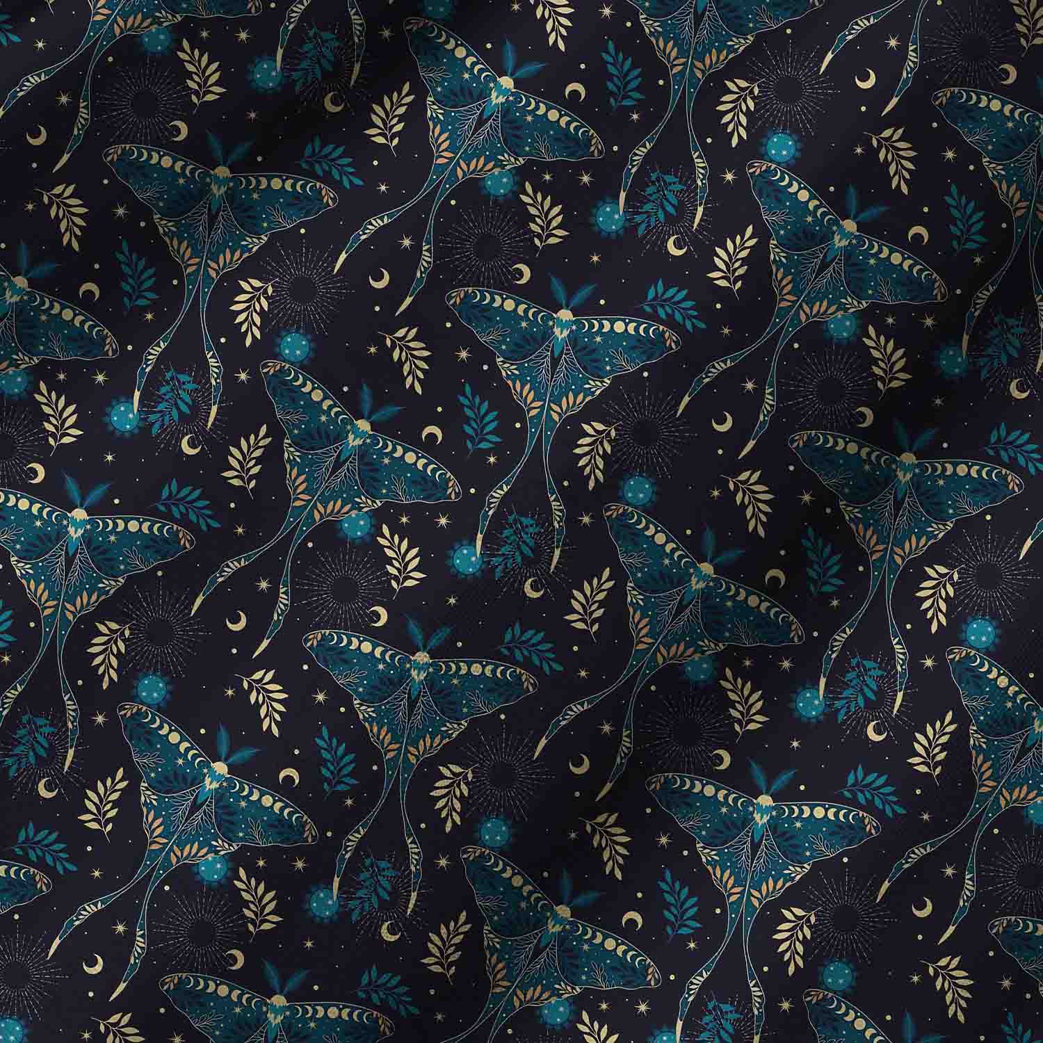 Luna Moths Lightweight Hawaiian Shirt