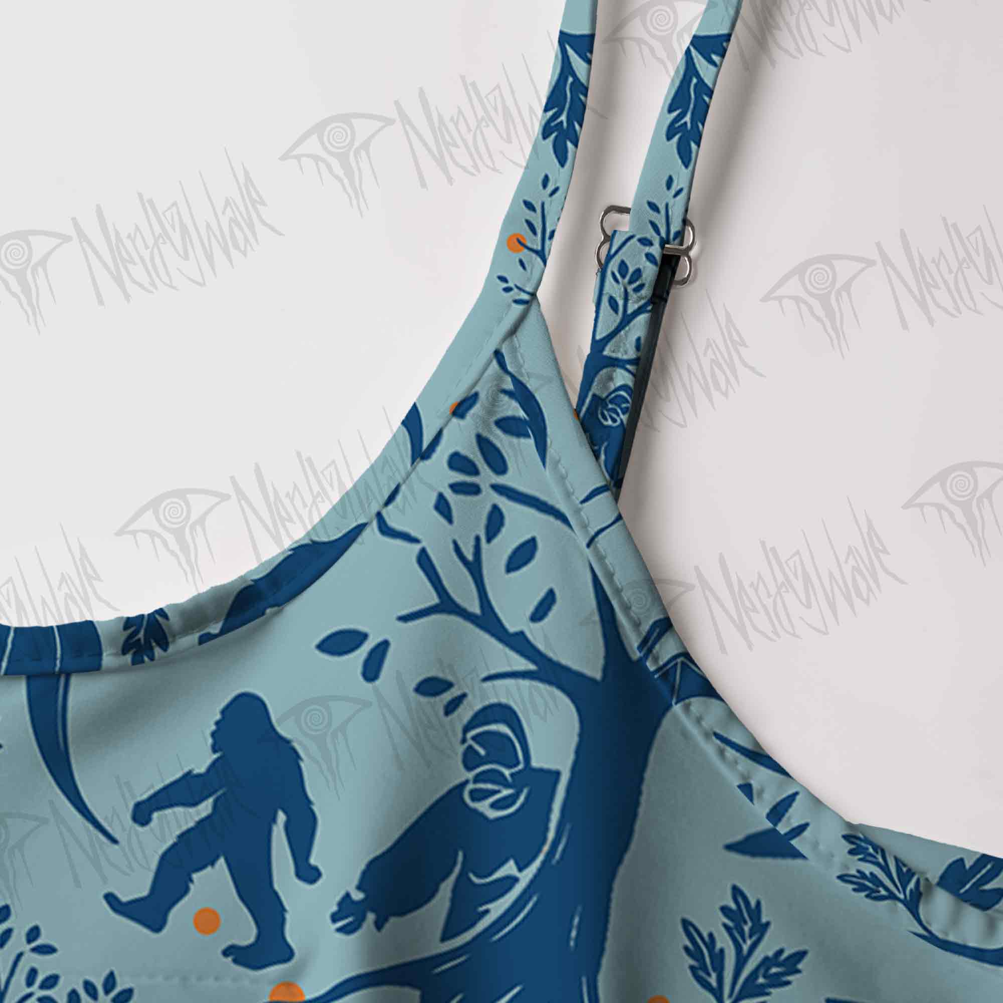 Cryptozoology Strap Midi Sundress