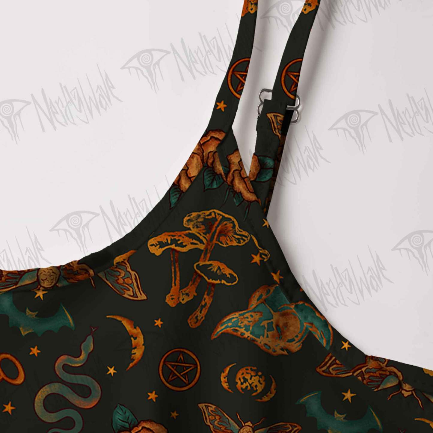 Witchy Strap Midi Sundress