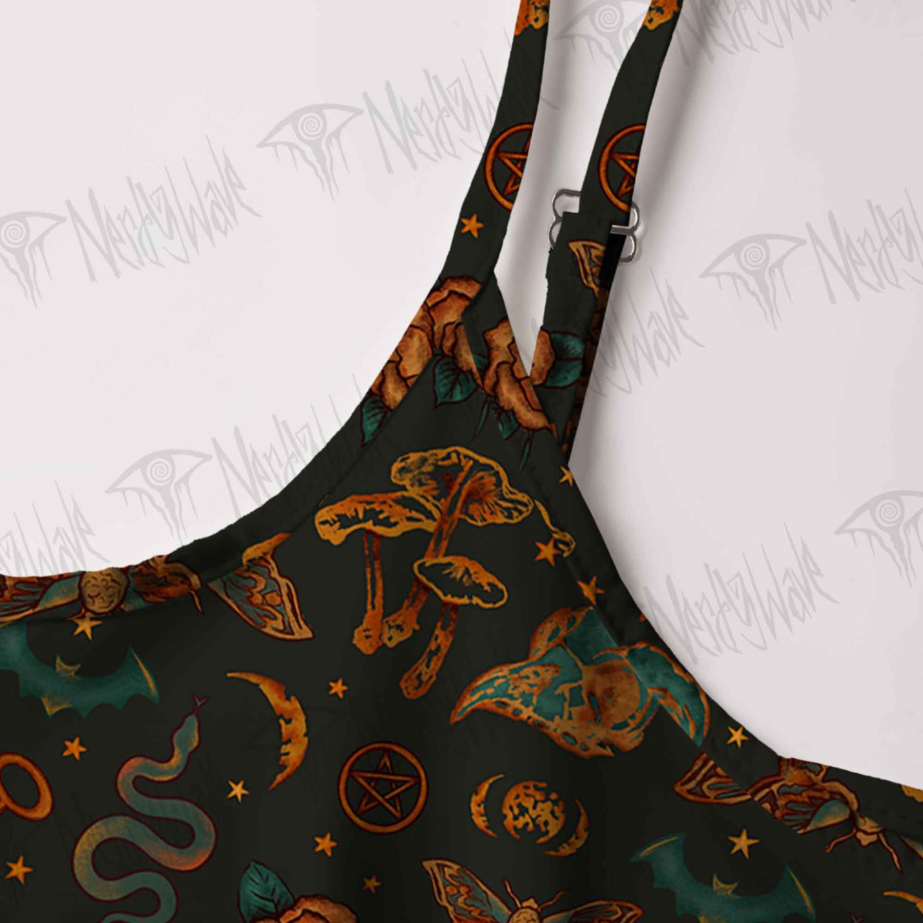 Witchy Strap Midi Sundress