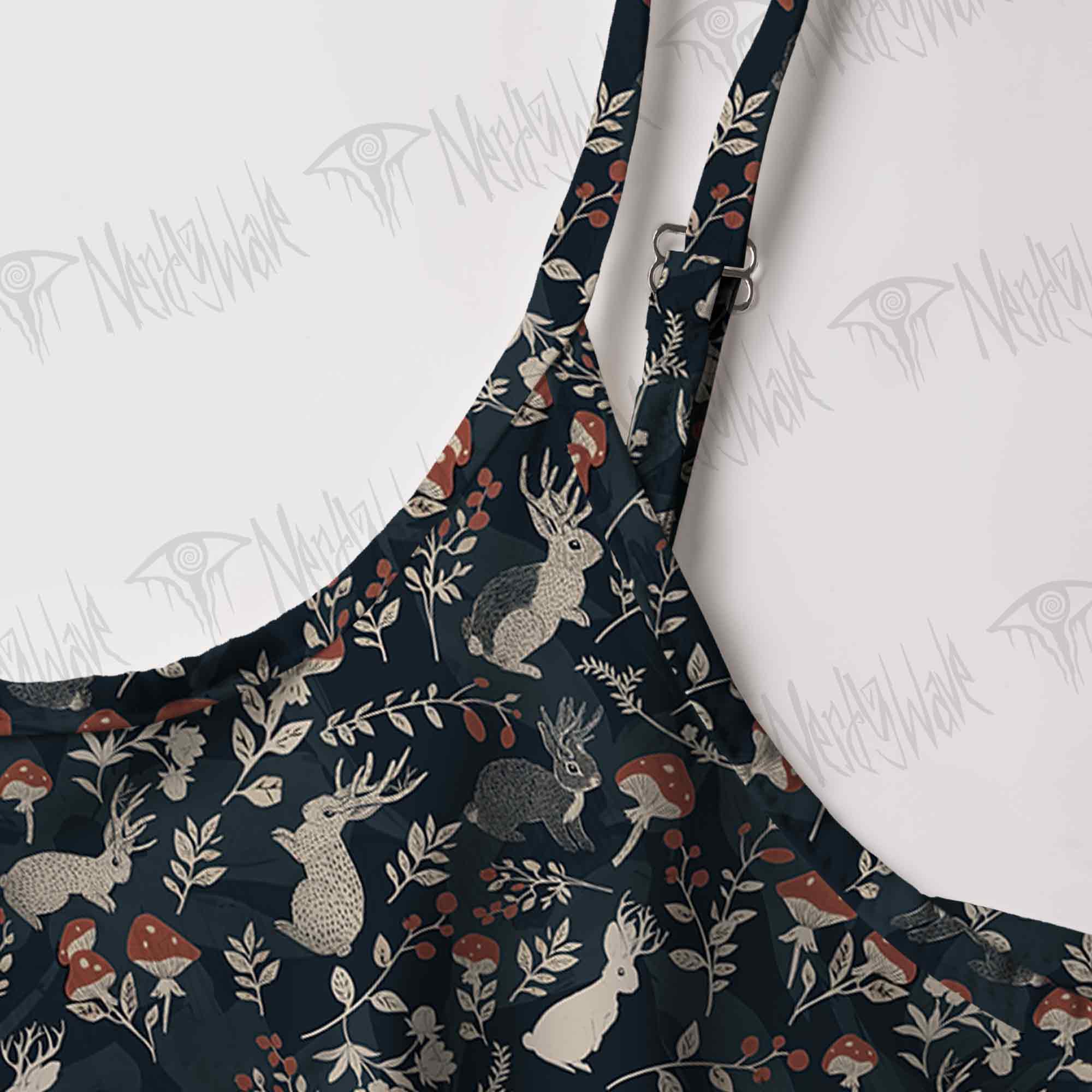 Jackalope Strap Midi Sundress
