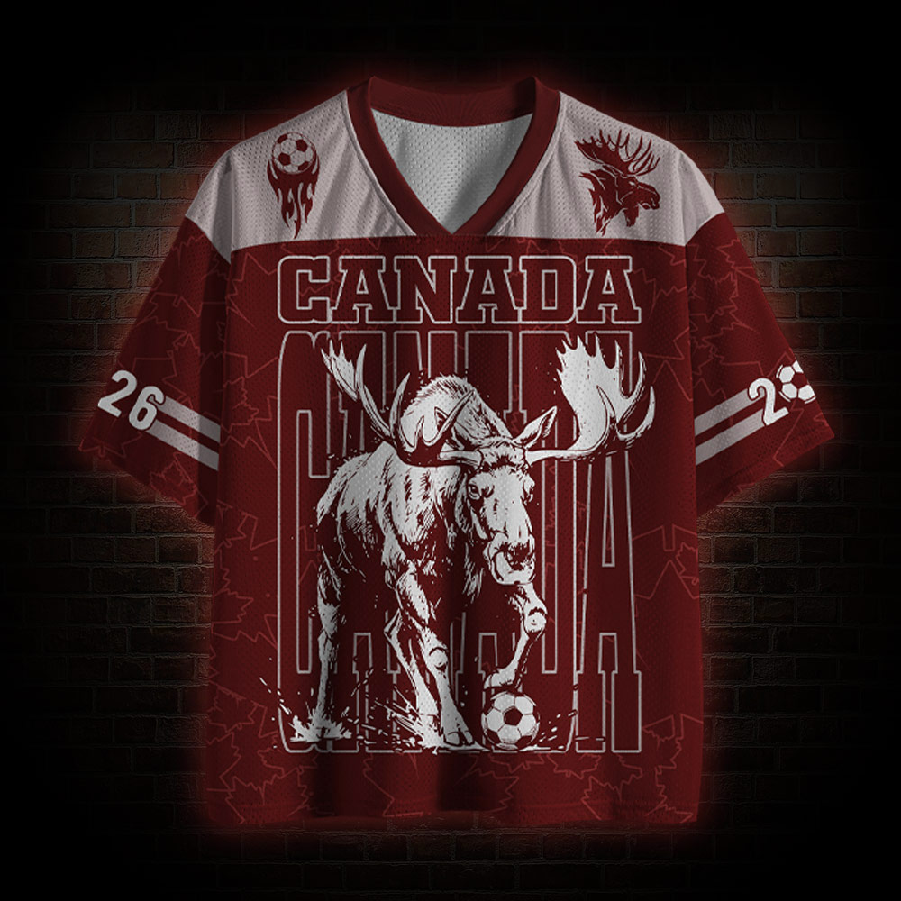 Personalized Moose Mesh Jersey
