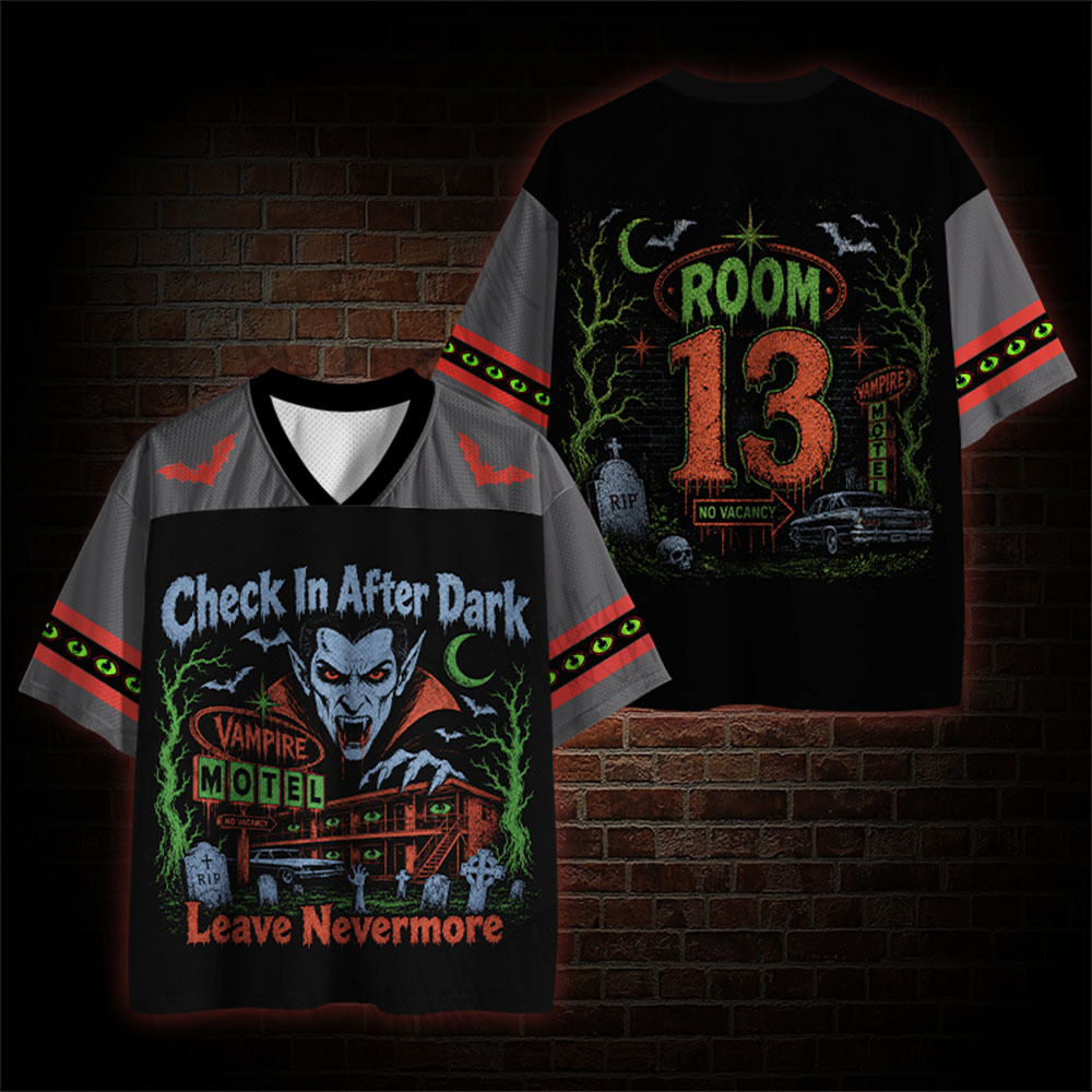 Check in After Dark Mesh Jersey