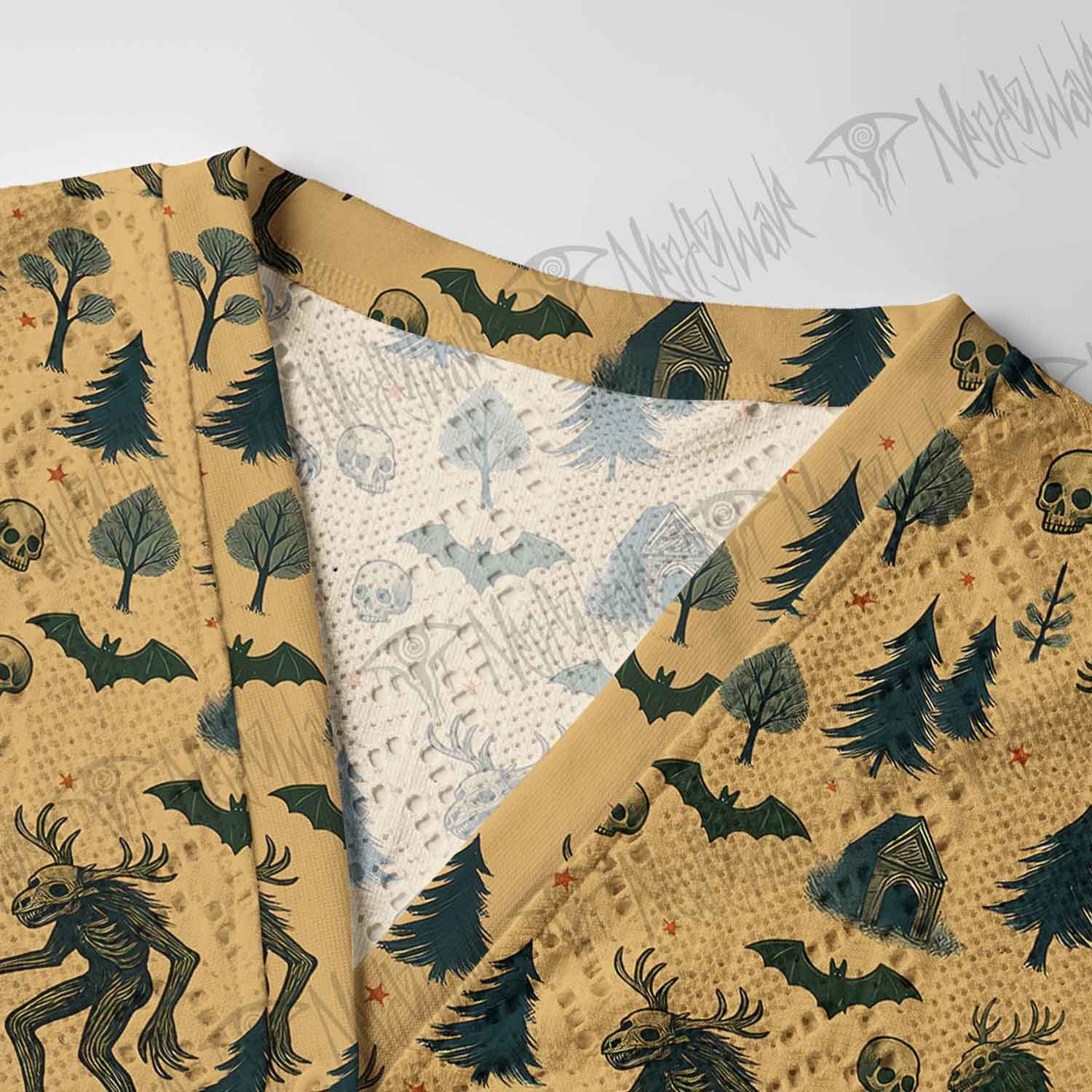 Wendigo in the Forest Pointelle Cardigan