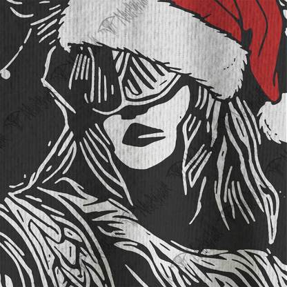 Slay Bells and Scarlet Blooms Ugly Sweatshirts