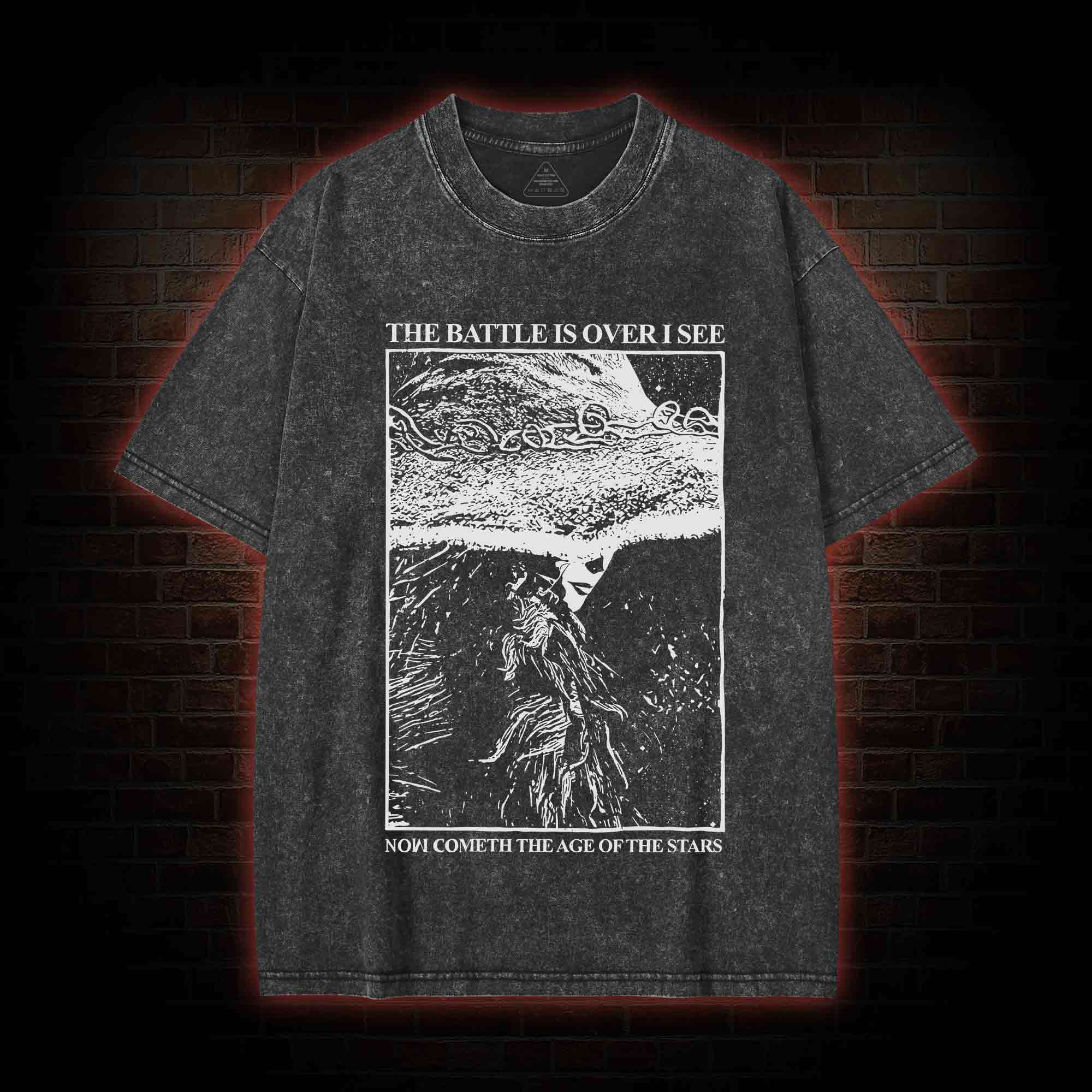 The Battle Is Over I See Washed T-shirt