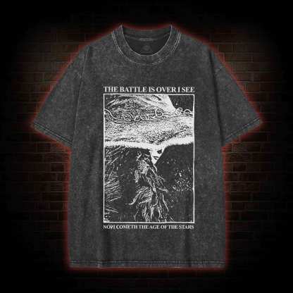 The Battle Is Over I See Washed T-shirt