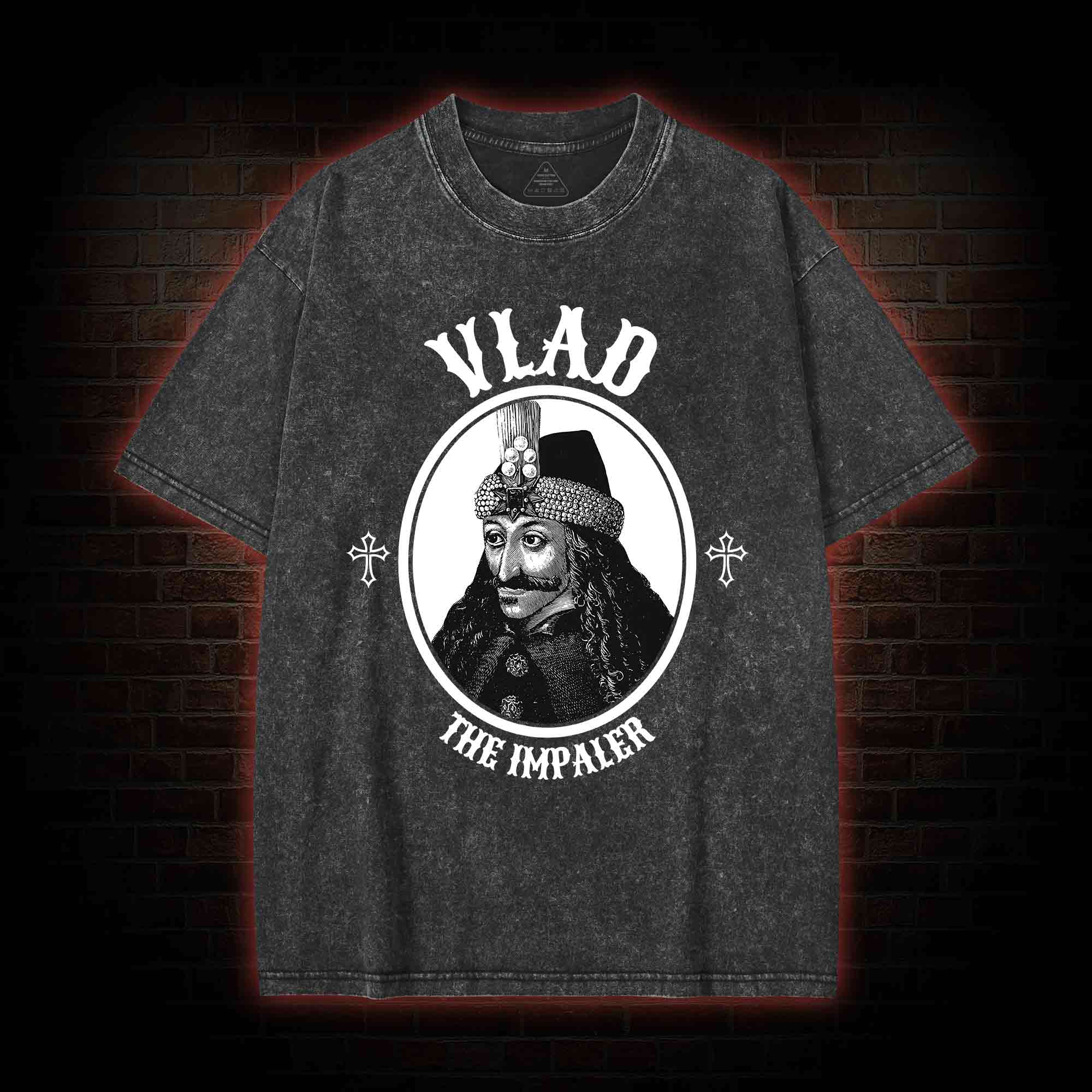 Vlad The Impaler Washed T-shirt