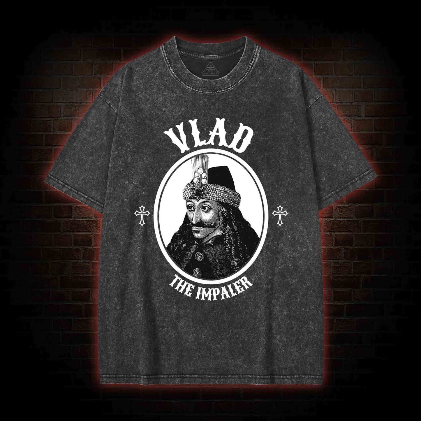 Vlad The Impaler Washed T-shirt