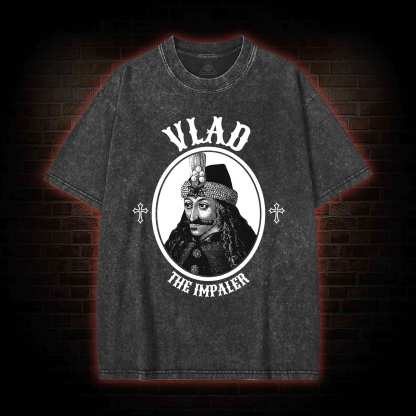 Vlad The Impaler Washed T-shirt