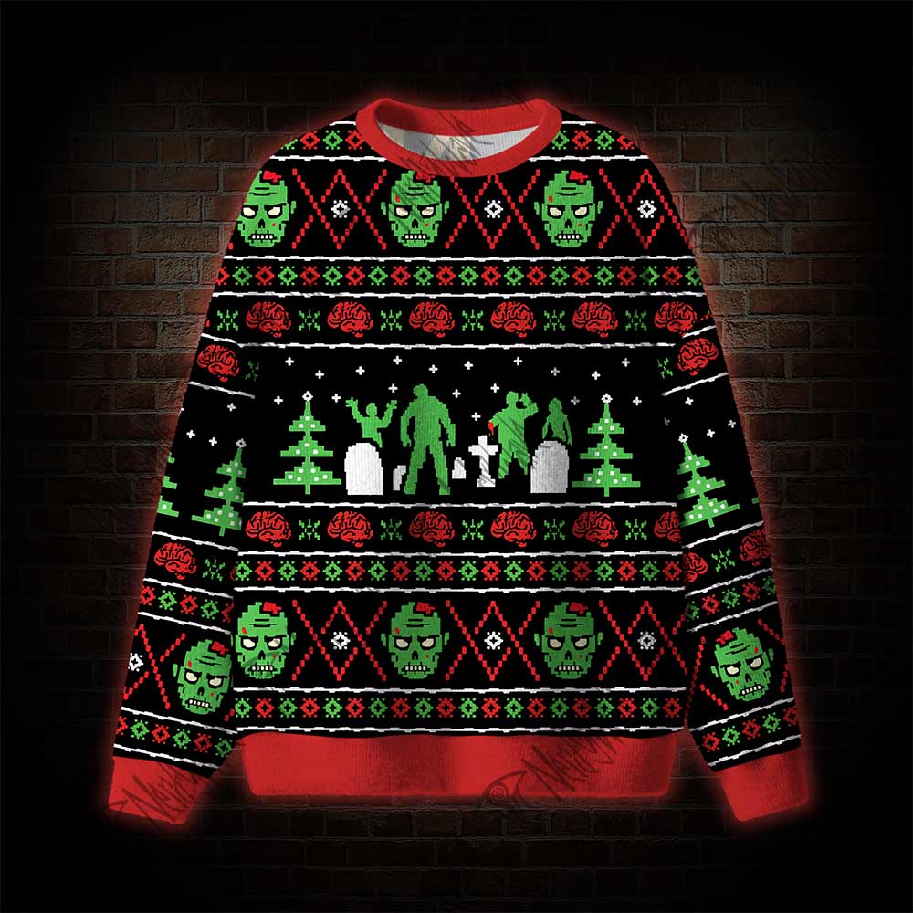 Zombie Ugly Sweatshirts