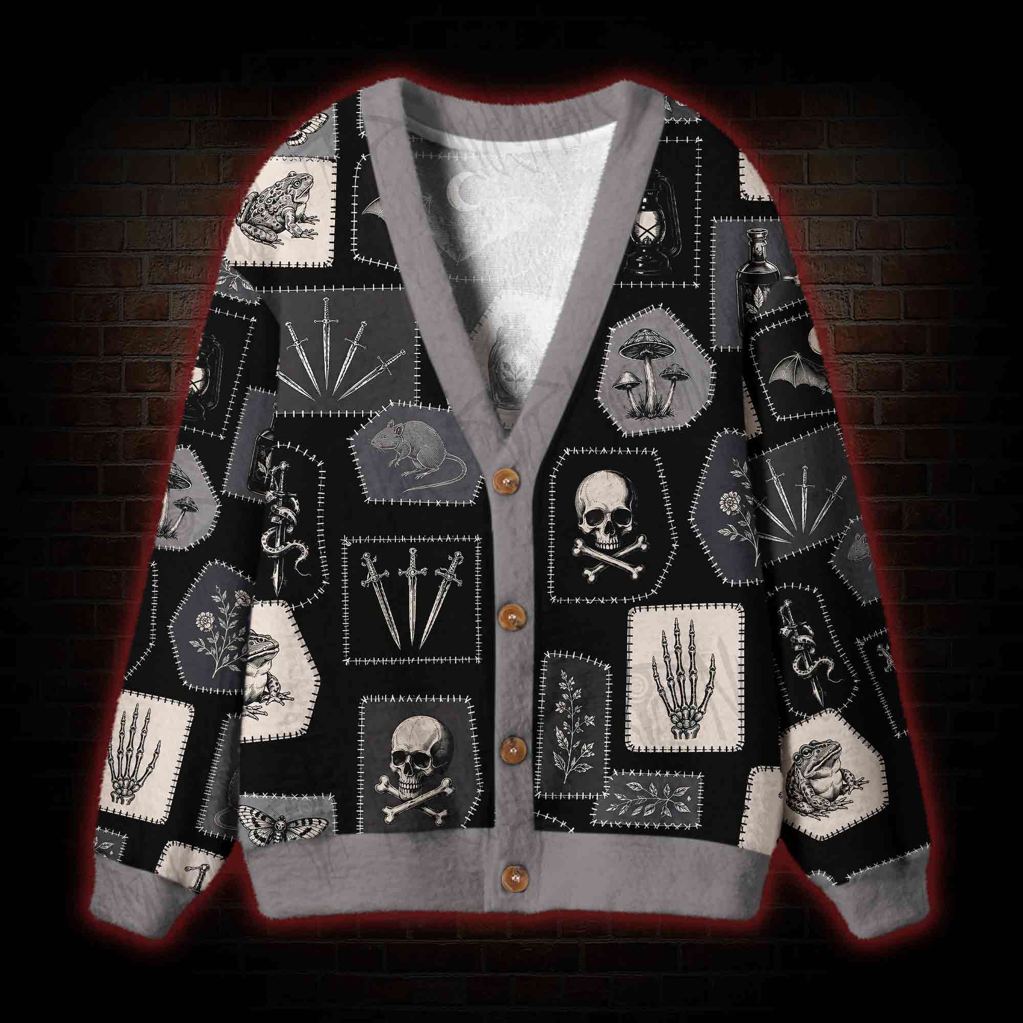 Witch's Handbook Cardigan Sweater
