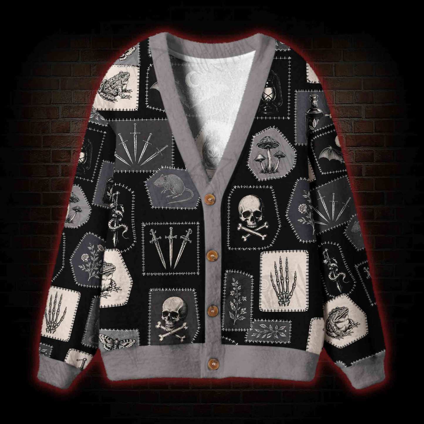 Witch's Handbook Cardigan Sweater