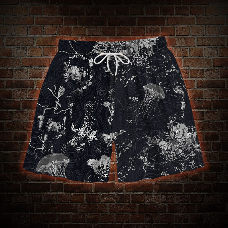 Jellyfish Mens Swim Trunks