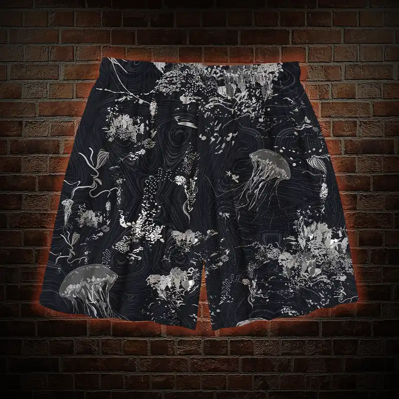 Jellyfish Mens Swim Trunks