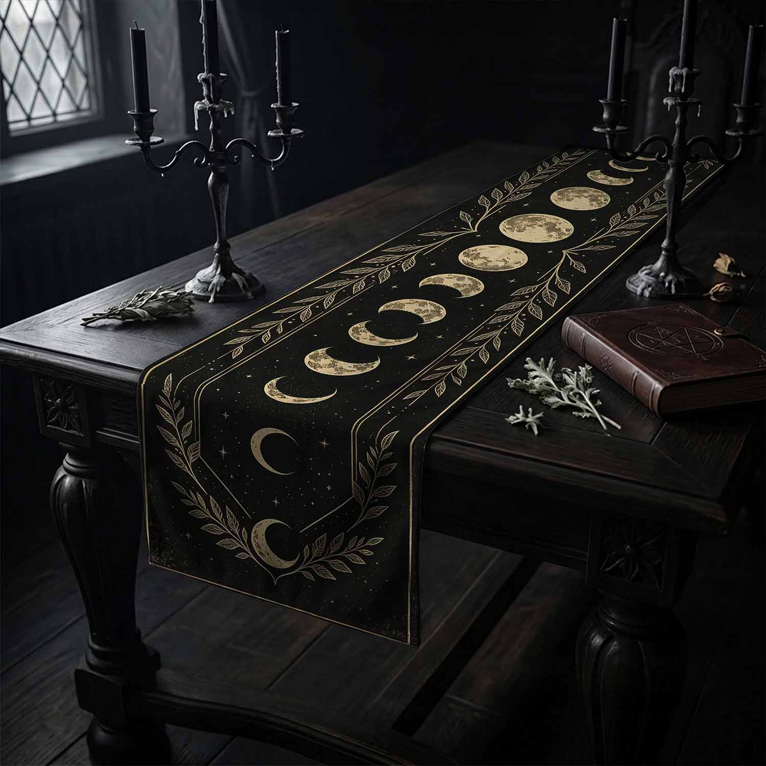 Full Moon Table Runner