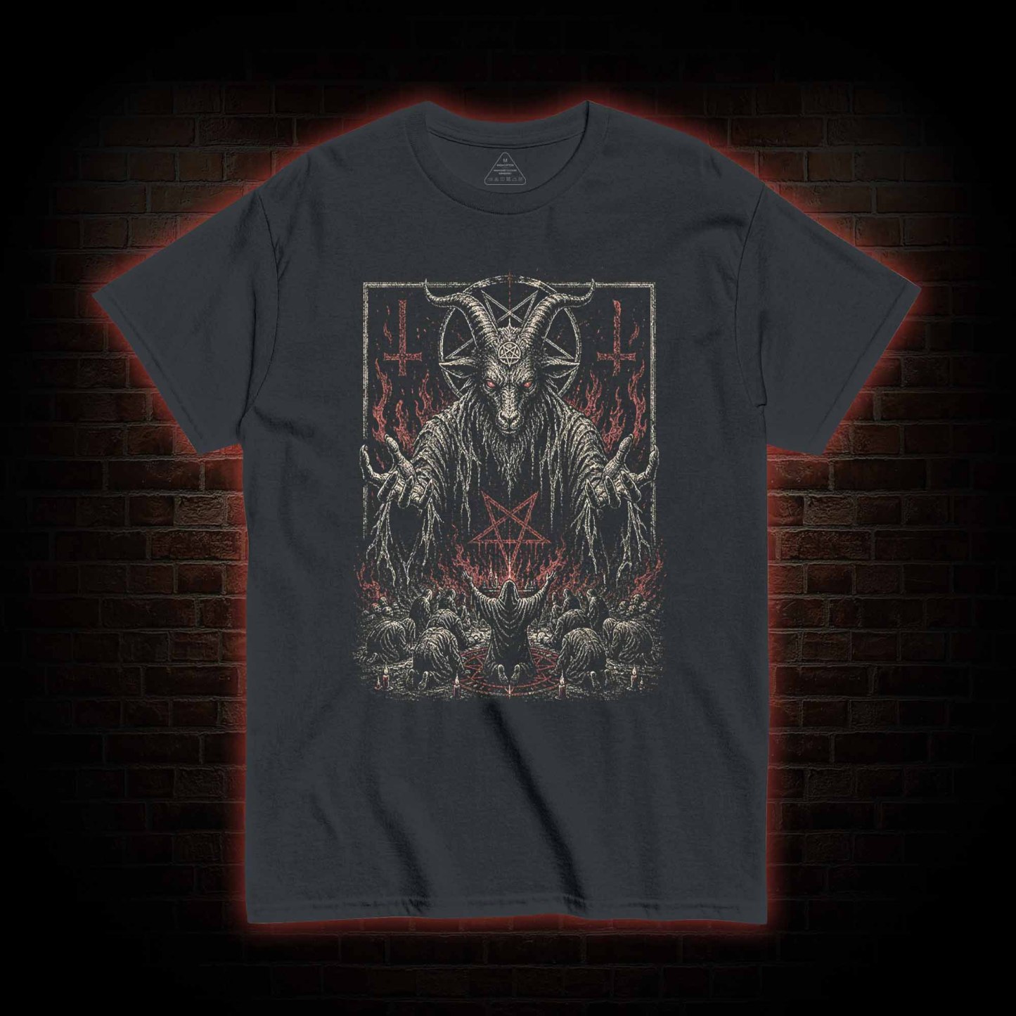 Baphomet Aesthetic T-shirt