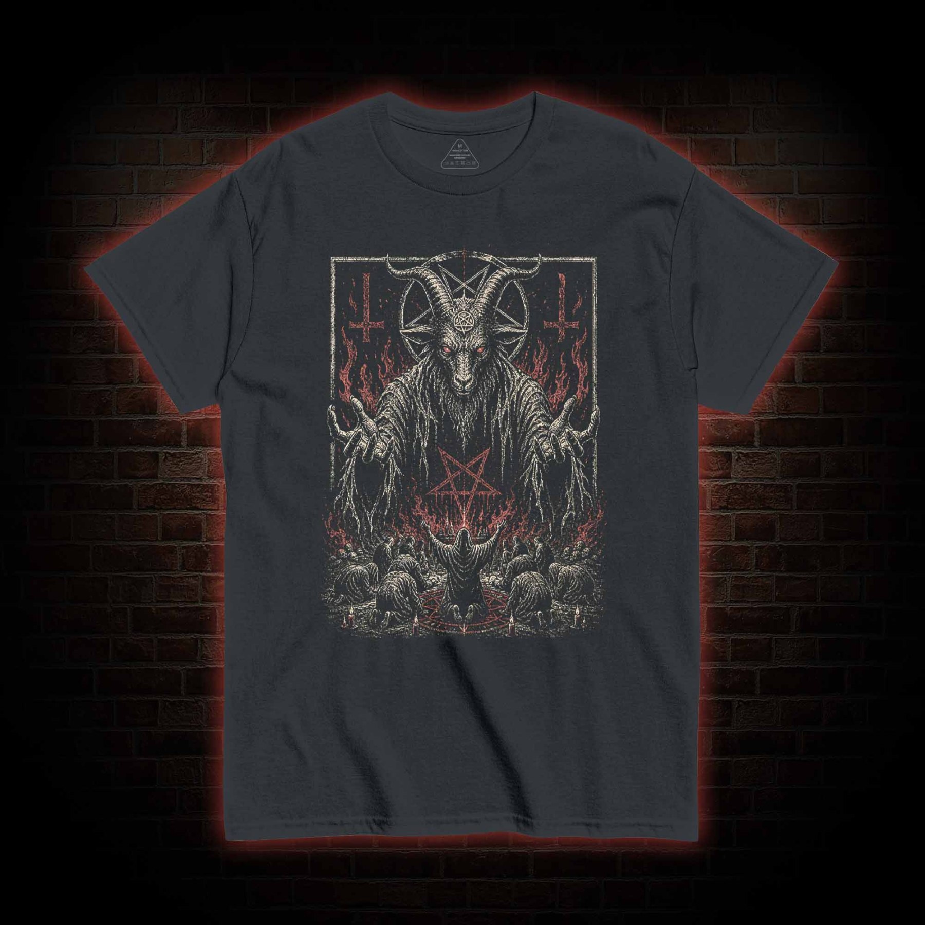 Baphomet Aesthetic T-shirt